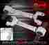 Ck-2023ch-3g8e2 02-06 Beyond Revolution Rsx Civic Si Jdm Adjustable Rear Suspension Camber Arm Control Kit Silv
