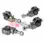 Cbk-f-ha90-bk 1.25-3 Zpeedstarz Cb Da Dc Bb Adjustable Steel Front Suspension Black Camber Adjuster Kit Powder-coated