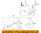 11601737 Gm Oem Cam Bolt Right