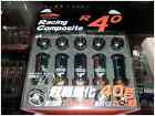 31875nk 12x1.25 Project Kics R40 Lug And Lock Set Neo Chrome W Locks 20 Piece