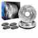 2-ds-kit-8177952084 R1 Concepts 2011 Mini Cooper S Clubman 1.6l Front Drilled Slotted Brake Rotors Ceramic Pa