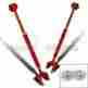 Cam-e3692r 3-series Spec-d 1992-2004 Bmw E36 E46 Rear Adjustable Control Arms Red 318i 325i M3 684758601032