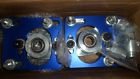 401013674381 Mustang New Blue Adjustable Camber Caster Plate Coilover Alignment