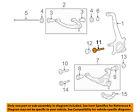 4819060040 Toyota Oem Lower Control Cam