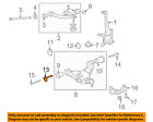 4840934041 Toyota Oem Lower Control Cam