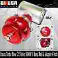 50mm Universal Turbo Bov Emusa V Band Red Adapt 3 Mazda Toyota Scion Dodge Bmw