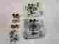558-555-8095 555-8095 Steeda Billet 4-bolt Mustang Caster Camber Plates 94-04 Pn