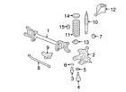 5c3z-3b440-u Ford Genuine Camber Kit