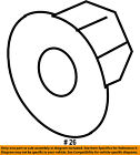 6511305aa Mopar Chrysler Oem Rear Control Arm Adjust Nut