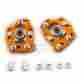 Mustang-79-89 79-89 Automodplanet 3 Ajdustbale Camber Plates For Ford Mustang Front Alignment Kit Steel