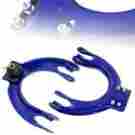 8-cam-hc88-fl-bl-b Hdc Autosports For 1990-1993 Acura Integra Blue Adjustable Front Upper Control Arm Camber Kit