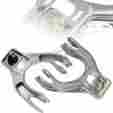 8-cam-hc92-fl-sl Hdc Autosports For Honda Acura Jdm Powder Silver Adjustable Front Upper Control Arm Camber Kit