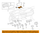 8611753040 Toyota Lexus Oem Dash Cluster Unit Bracket
