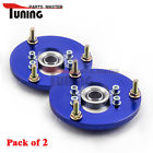 92-99 High Performance Aftermarket Parts Camber Plate For Bmw 3 Series E36 325 318 323 328 Coilover Mount Kit Tpm