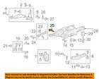 92139085 Gm Chevrolet Oem Camaro Rear Rod Adjust Bolt