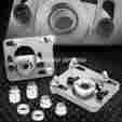 Cbkcsfm94sl-coupe 94-04 Speed Daddy 2.5 Adjustable Camber Caster Plate Coilover Alignment For Mustang Silver