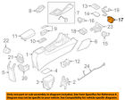 95580d9000 Kia Oem Niro Center Unit