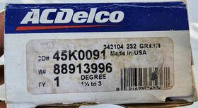 89048921 Acdelco 45k0091 Cam Bolt Camber Kits 88913996 Set Of 2 89048921 Acdelco 45k0091 Cam Bolt Camber Kits 88913996 Set Of 2