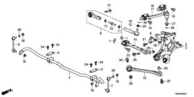 51389-t6n-a20 Acura Pair Of Nsx 2017-22 Rear Alignment Shims Black 1.5mm