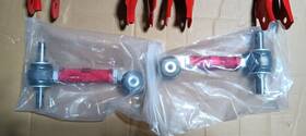 Ltb002-red-us Acura Lca011-eg-red Red Camber Kit Front Arm Adjustable For Honda Civic 92-95 Integra 94-01