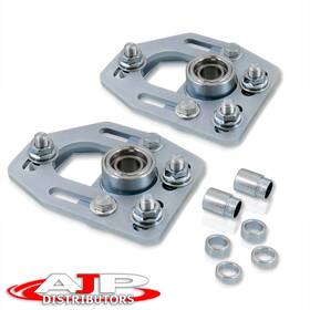 Ccp-fm7989-874-g9 Ajp Distributors Steel Adjustable Camber / Caster Plate Alignment Kit For 1979-1989 Ford Mustang