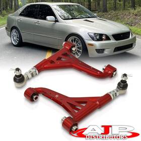 Ck-2020rd-153-h0 Ajp Distributors Red Pillowball Rear Upper Adjustable Camber Kit Arm For 1998-2005 Gs300 / Is300