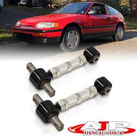 Ajp Distributors Ck-2201bk-516-e2 Black Adjustable Rear Camber Control Arms Kit For 1988-2000 Honda Civic Ef Eg Ek