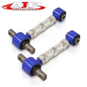 Ck-2201bl-891-l4 Ajp Distributors Blue Adjustable Rear Camber Control Arms Kit For 1988-2000 Honda Civic Ef Eg Ek