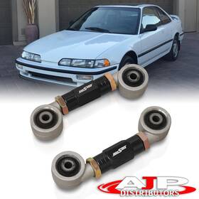 Ck-2401bk-842-p3 Ajp Distributors Black Adjustable Rear Toe Arms Kit Poly Bushing For 1988-2000 Civic Ef Eg Ek