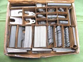 324912 Alemite Vtg. Caster Camber Shim Assortment 1950s And 60s Cars - Almost Complete