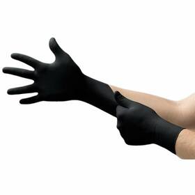 Cbd-1001-npf Ansell Bd-1001-npf Microflex Black Dragon Zero Nitrile Exam Gloves Small
