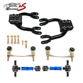 250204-1 Aoxoms Front Upper Control Arms Rear Camber Adjustable Kit For 1992-1995 Honda Civic Eg