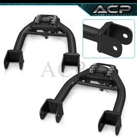 Ck-2016bk-acp-d1 Awesomecarparts For 92-95 Civic / 94-01 Integra Jdm Front Upper Adjustable Camber Arms Set Black
