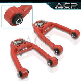 Ck-2017rd-acp-d1 Awesomecarparts For 96-00 Civic Ej Ek Em1 Front Upper Suspension Adjustable Camber A-arm Kit Red