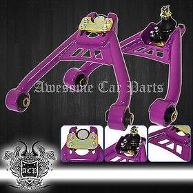 Ck-2022pr-624-e8 Awesomecarparts For 00-09 S2000 S2k Ap1 Ap2 Front Replacement Steel Adjustable Camber Arm Purple