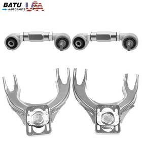Ltb002-si-us Batu Lca011-eg-si Front Upper Control Arms Rear Camber Adjustable Kit For 92-95 H Nda Civic Eg