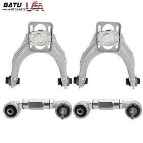 Ltb002-si-us Batu Lca011-ek-si Front Upper Control Arms Rear Camber Adjustable Kit For 1996-2000 H Nda Civic Ek