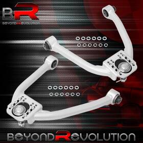 256489 Beyond Revolution For 2003-2009 350z G35 Front Upper Suspension Adj. Camber Control Arm Kit Silver