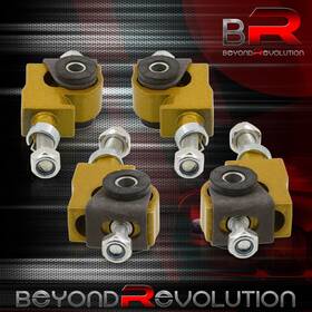 Ck-4001gd-4j3m2 Beyond Revolution For 1992-1996 Prelude Front 1/-3 Adjustable Steel Control Camber Arm Kit Gold