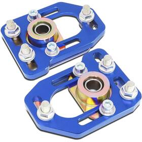 Cbk-13961 Bezt For 79-89 Ford Mustang Front Adjustable /-3.0 Camber /-2.0 Caster Plates Blue Cbk-13961 Bezt For 79-89 Ford Mustang Front Adjustable /-3.0 Camber /-2.0 Caster Plates Blue