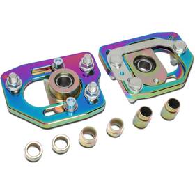 Cbk-14012 Bezt For 90-93 Ford Mustang Pair Front Adjustable Camber/ Caster Plates Neo Chrome