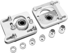 Cbk-14081 Bezt For 94-04 Mustang White /-2.5 Adjustable Alignment Camber Caster Plates 99 01-03