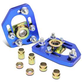 Sy-cbk-18300 Bezt For 90-93 Ford Mustang Pair Front Adjustable Camber/ Caster Plates Blue