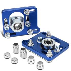 Sy-cbk-18317 Bezt For 94-04 Ford Mustang /-2.5 Adjustable Alignment Camber Caster Plates Blue