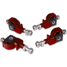 Sy-cbk08653 Bezt Adjustable Steel Front Camber Kit For 90-97 Honda Accord/civic/92-96 Prelude Red