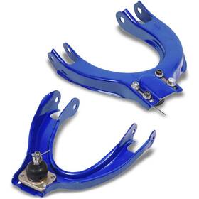 Sy-cbk08691 Bezt Blue Steel Front Upper Suspension Adjustable Camber Arm Kit For 88-91 Civic/crx