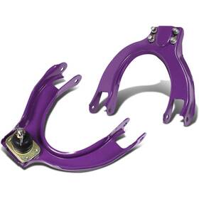 Sy-cbk08707 Bezt Purple Steel Front Upper Suspension Adjustable Camber Arm Kit For 88-91civic/crx