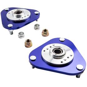 1su2el Bfo 2 Pcs Front Coilover Camber Plates Top Hat For Toyota Celica 2000-2006 Blue