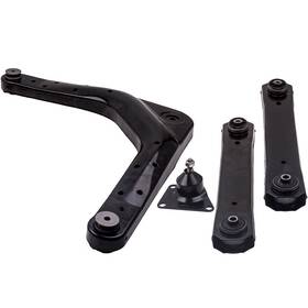 9twnaj Bfo 4 Pcs Rear Upper Lower Control Arm For Jeep Grand Wj 99-04 With Ball Joint