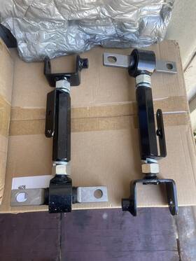Cfop3z Bfo 2x Adjustable Rear Control Camber Arm Kit For Honda Civic 01-05 Acura Rsx 02-06